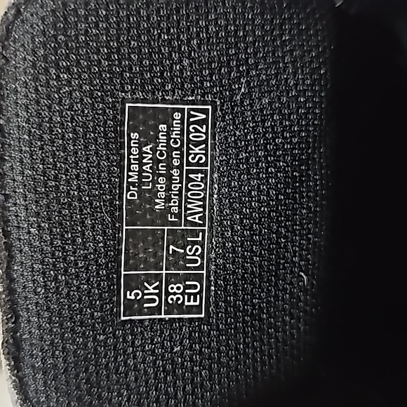 Dr. Martens Luana White Leather Ankle Boots - Picture 10 of 15